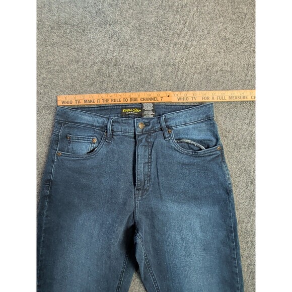 Urban Star Men's Stretch Straight Leg Premium Jeans Dark Blue 34x34 5 Pocket - Picture 9 of 12